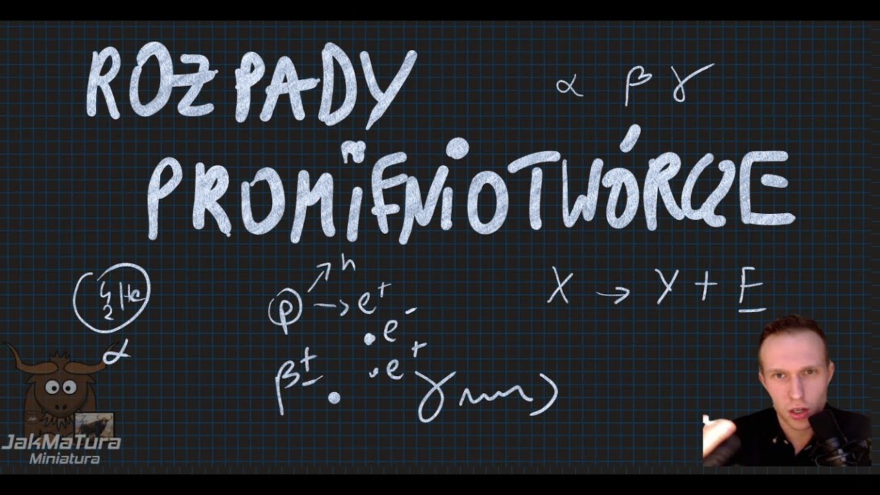 Miniatura: Rozpady Promieniotwórcze | Fizyka Rozszerzona z Fizyki