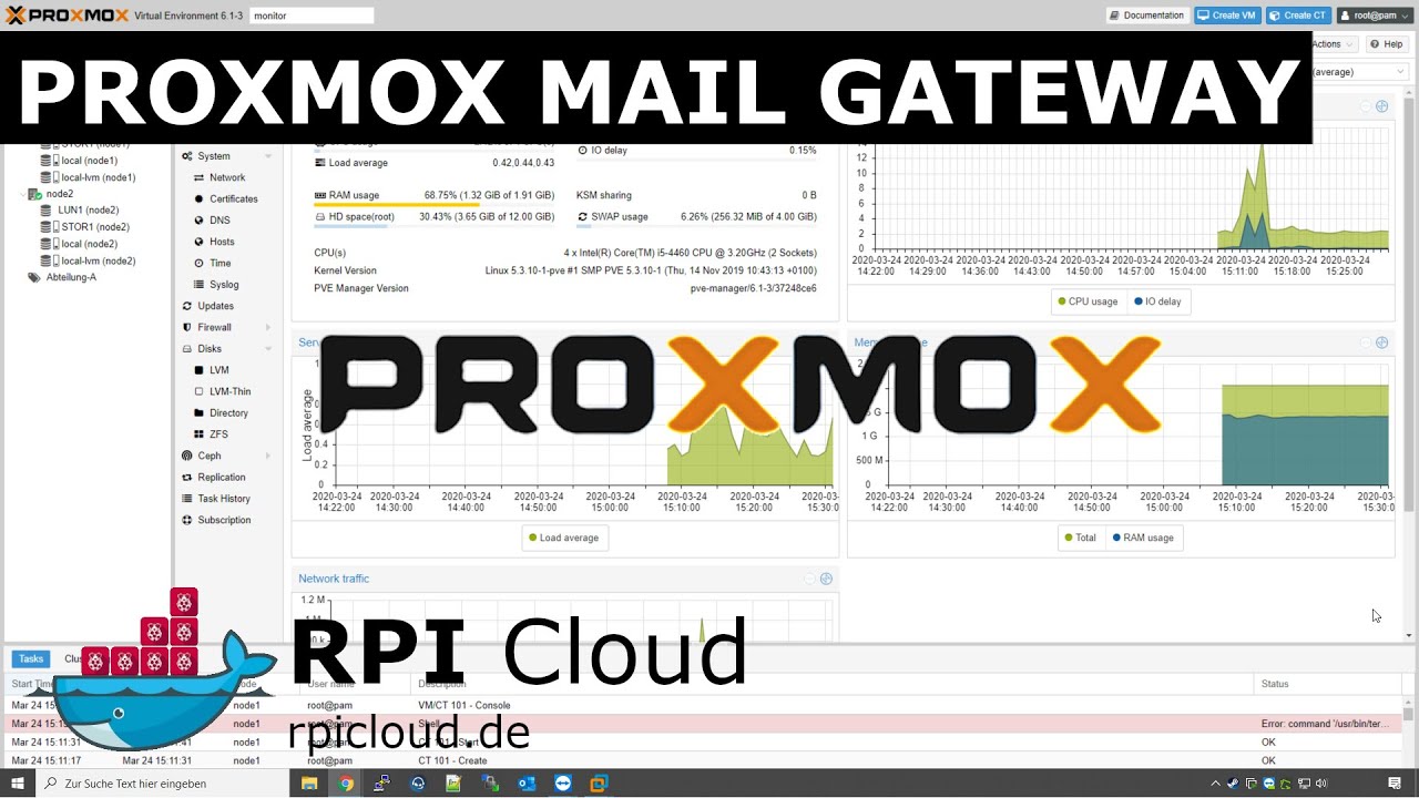 Proxmox Mail Gateway - Installation & Konfiguration #ERKLÄRUNG #SPAM #JUNKMAILS #TUTORIAL #HOWTO