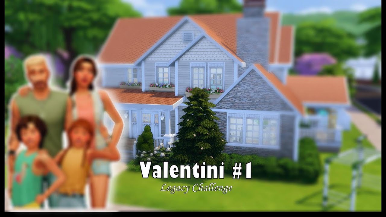 Inizia una Nuova Legacy su The Sims 4! | Vi Presento i MIEI Valentini #1