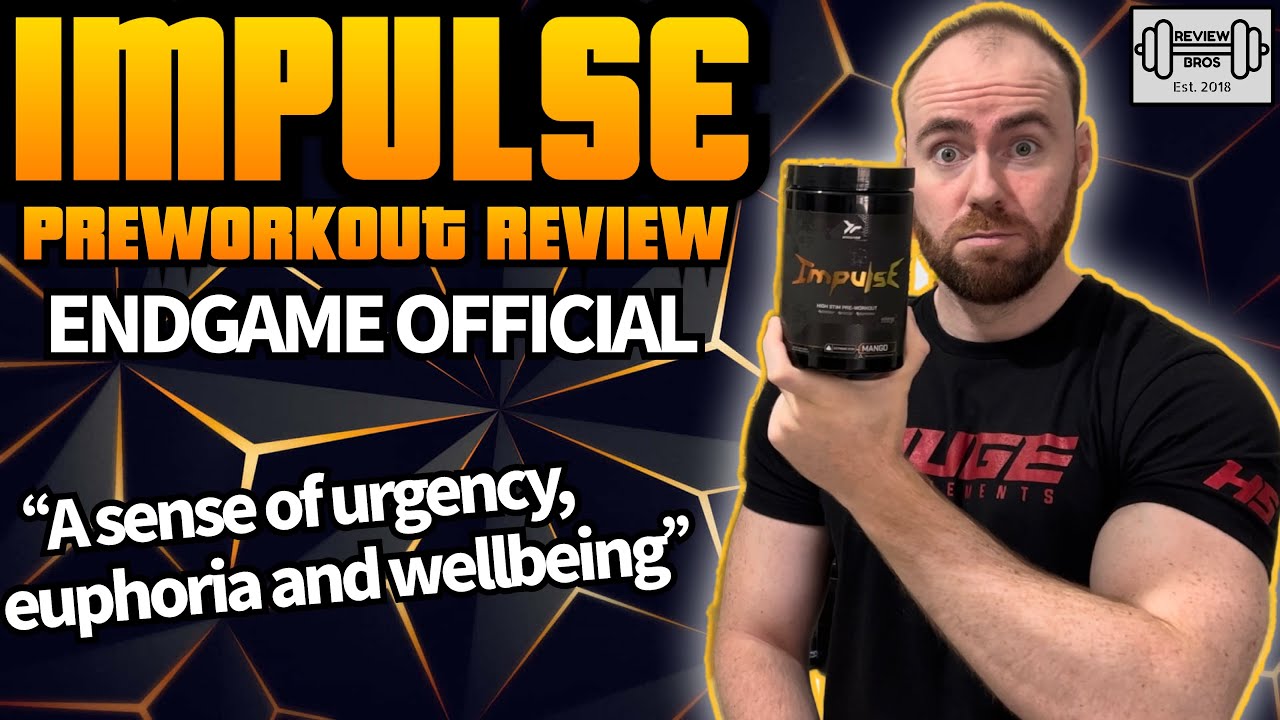 JUGLANS HITTER 👏🏼 | IMPULSE PRE WORKOUT REVIEW (Endgame) Energy, Focus & Pumps Breakdown 🧪