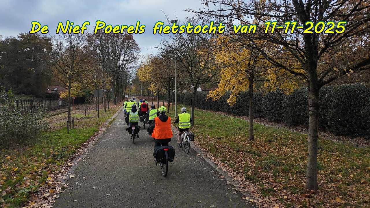 De Nief Poerels fietstocht.