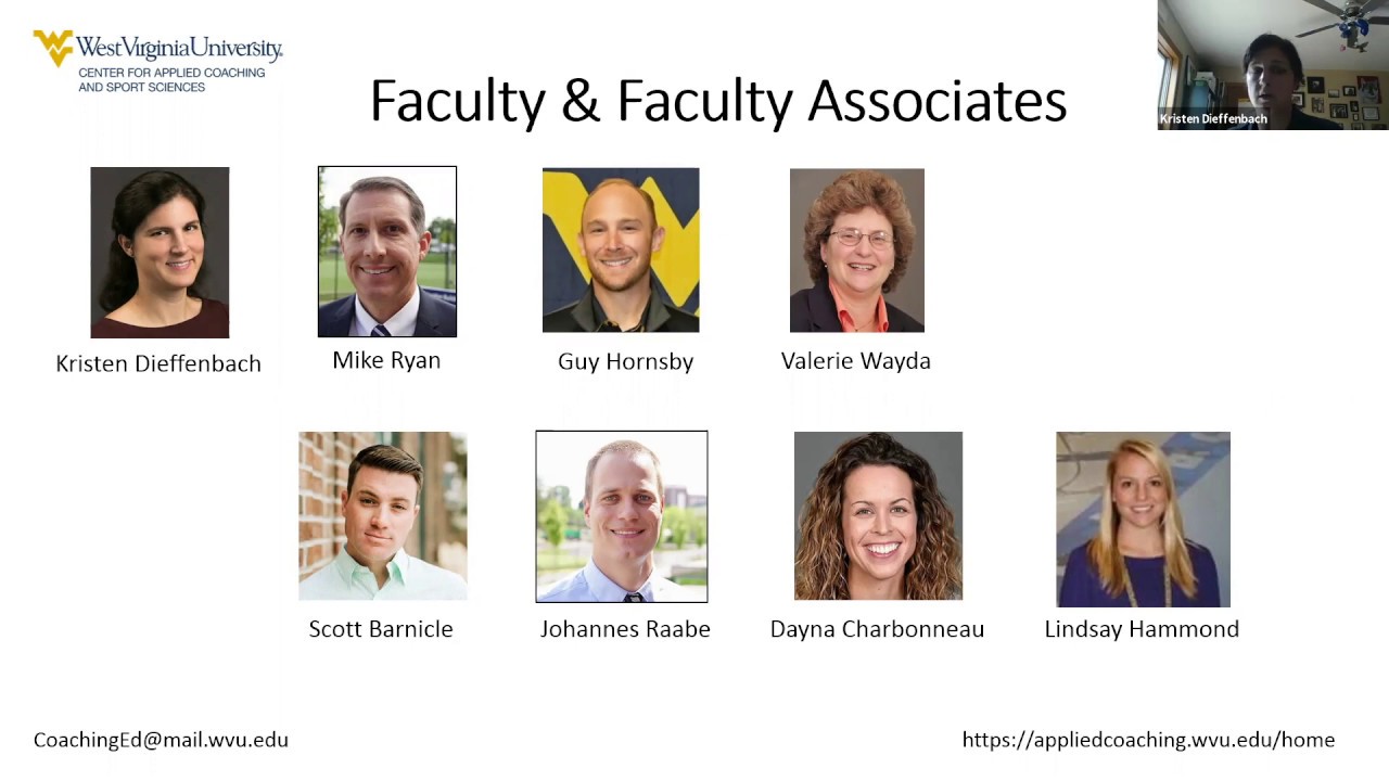 Center for Applied Coaching and Sport Sciences Spring 2020 Update
