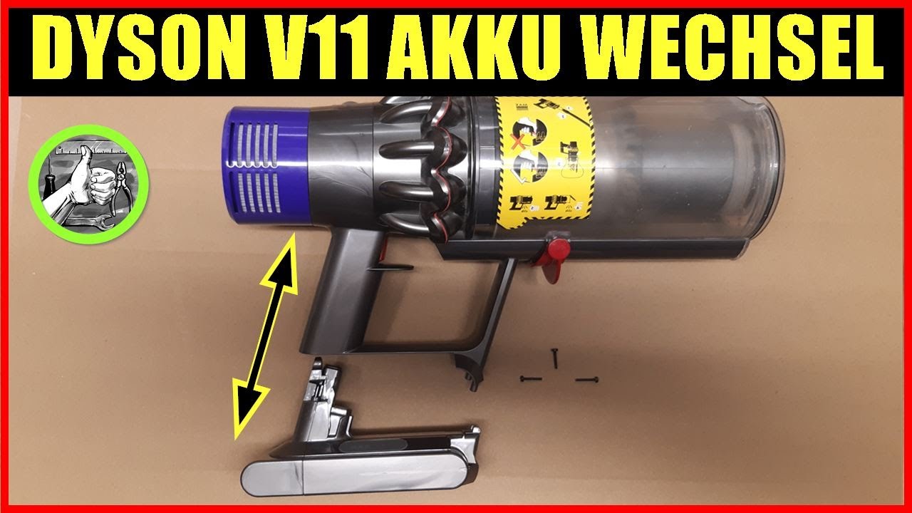 Dyson V11 Akku wechseln ✅ Dyson V11 Akku austauschen  ✅ Dyson V11 Akku ausbauen #diy