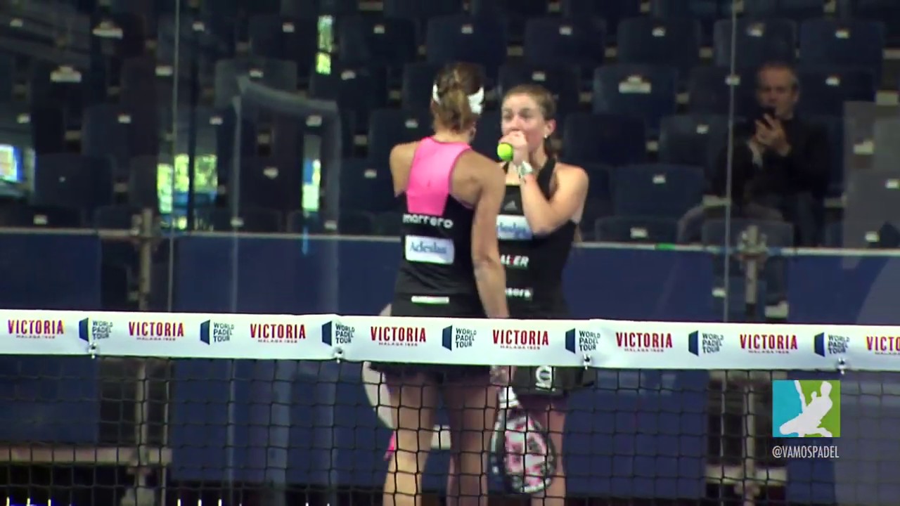 Vamos P&aacute;del. Marta Ortega y Marta Marrero contra Beatriz Caldera y Alicia Blanco