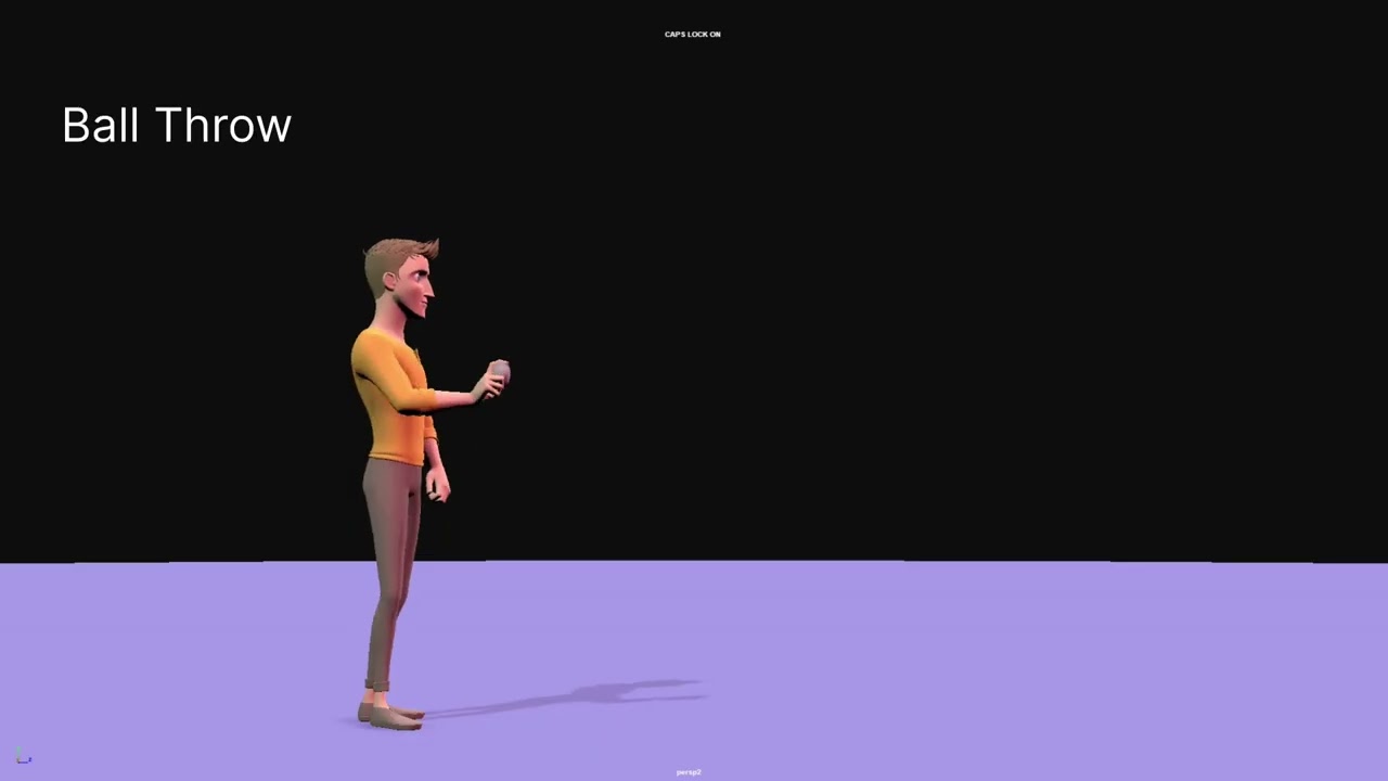 Animation project 4 (ball throw)