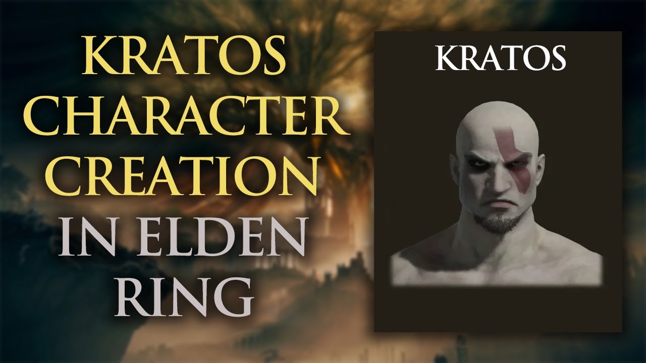 Elden Ring - Kratos Character Creation
