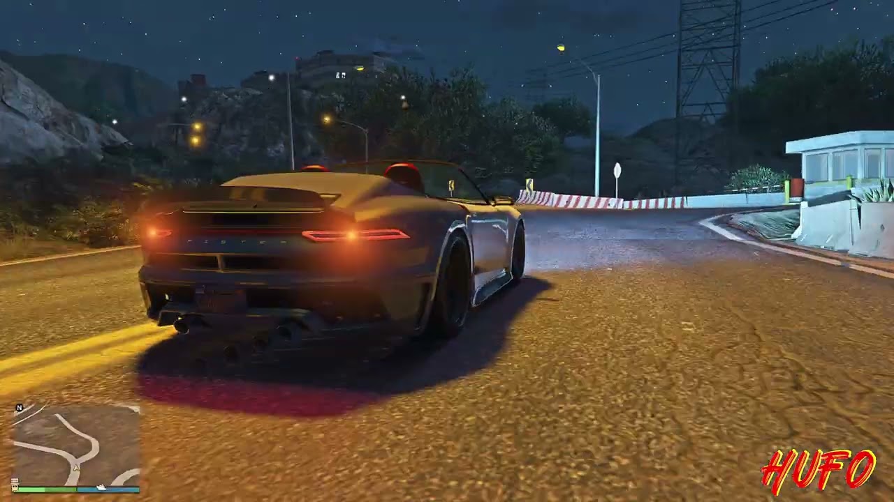 GTA5  4K | CARROS DO JOGO - PFISTER COMET S2 CABRIO