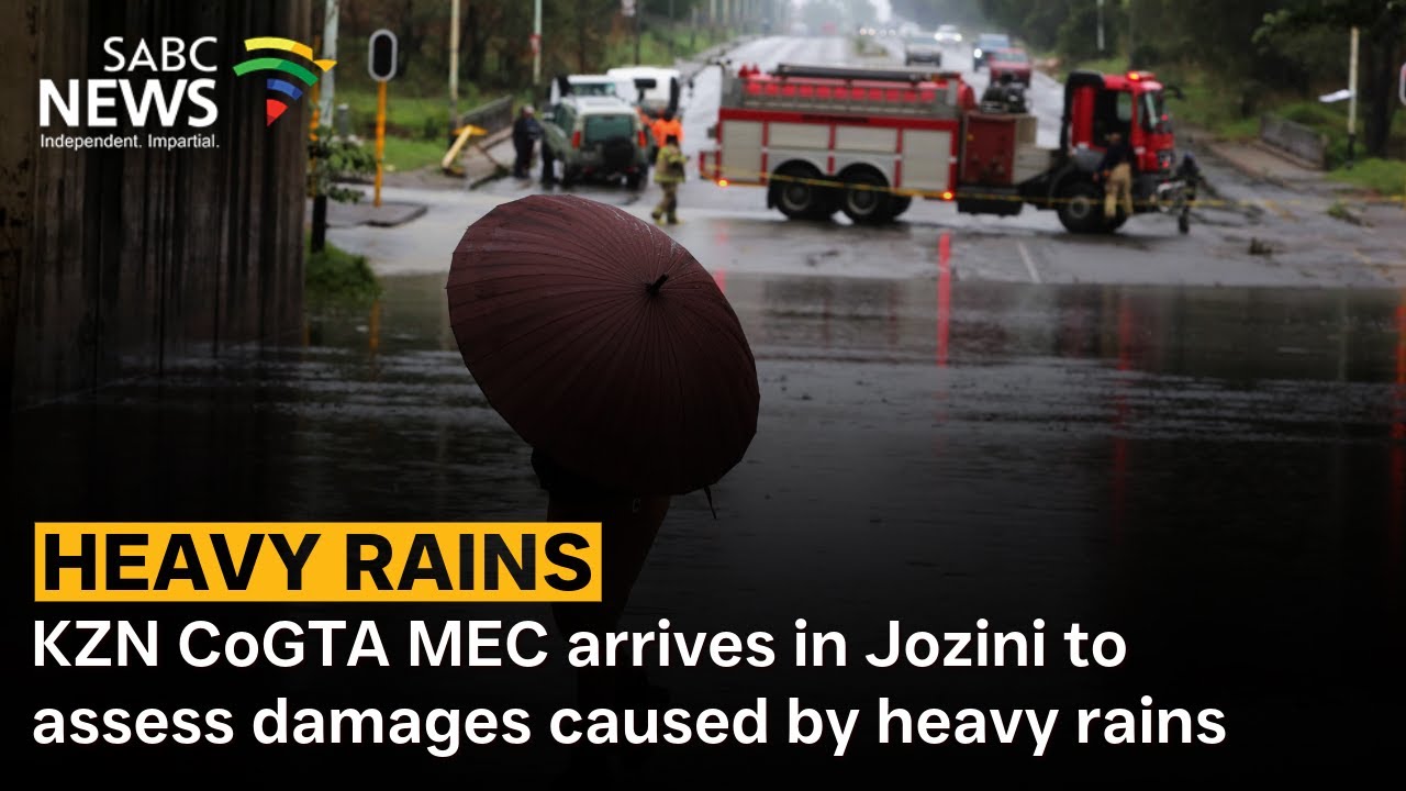 KZN CoGTA MEC arrives in Jozini to assess damages caused by heavy rains