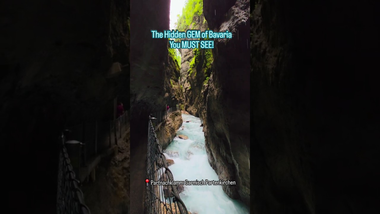 Partnach Gorge: MUST-SEE Natural Wonder in the Bavarian Alps 🇩🇪