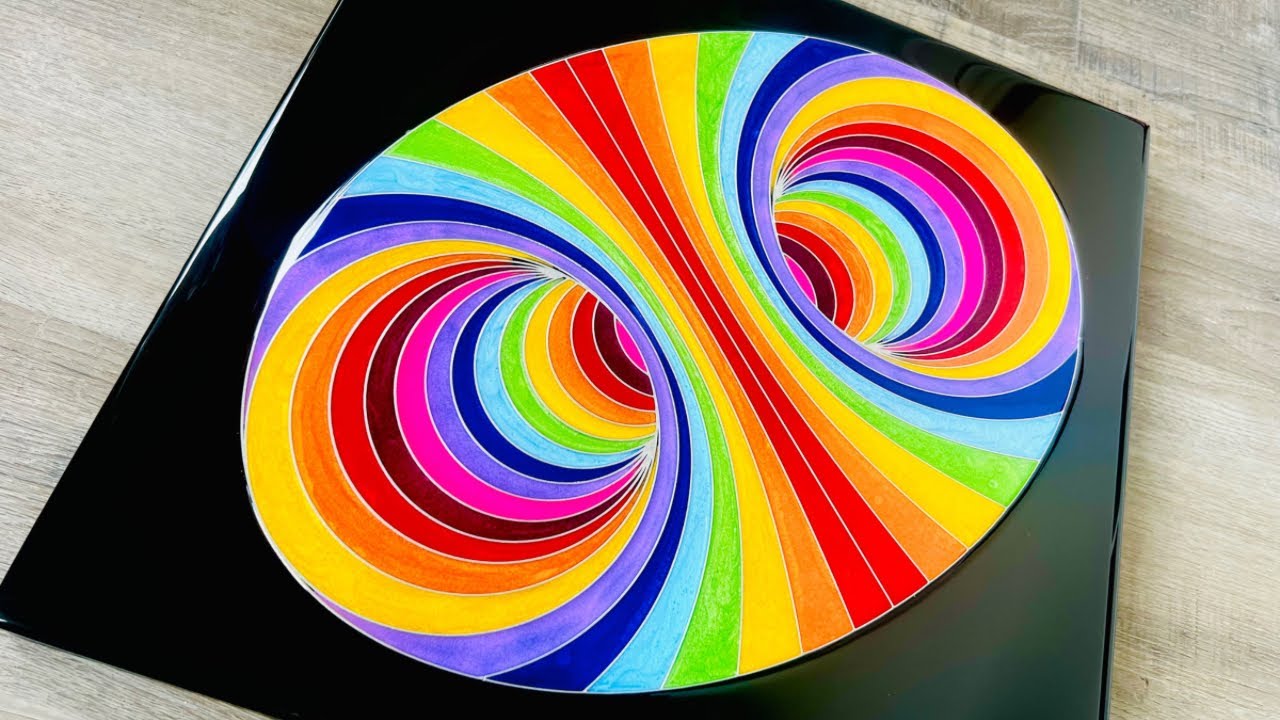 # 574 - 🌈 SO MUCH FUN!  Rainbow Madness! - Abstract Art