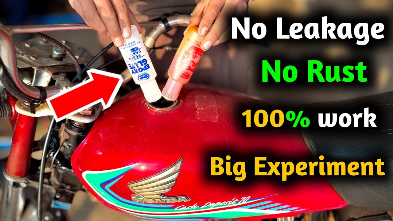 Fuel Tank Rust & Leakage Permanent Solution | Epoxy Magic Experiment 🔥
