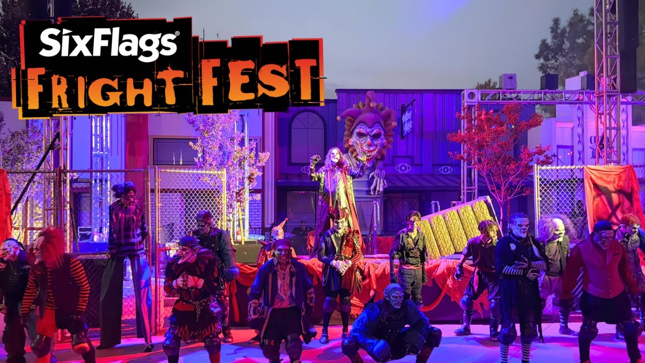 Fright Fest 2025 был потрясающим! Six Flags Magic Mountain