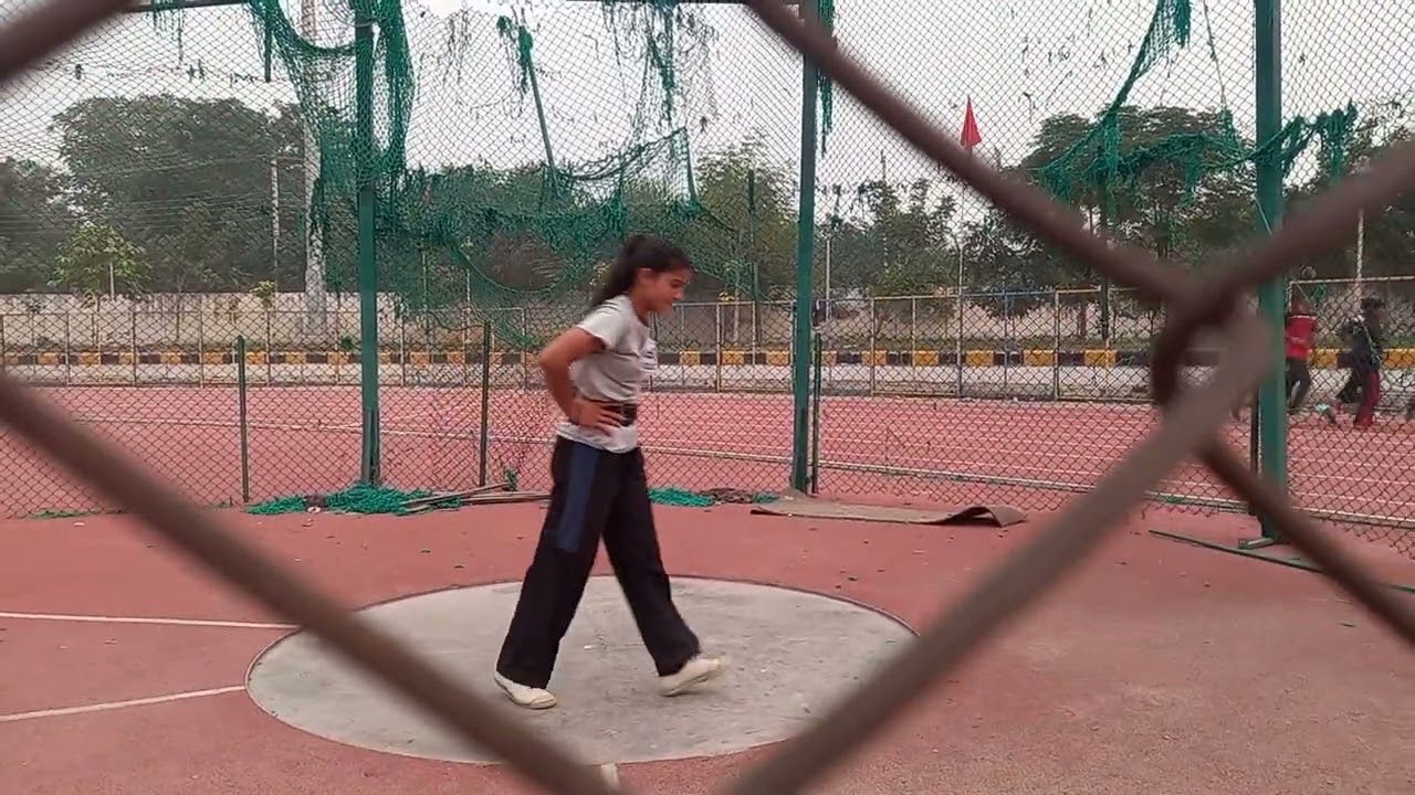 Hammer Through Girls # 67th Punjab School Athletics Meet Sangrur # Punjab
