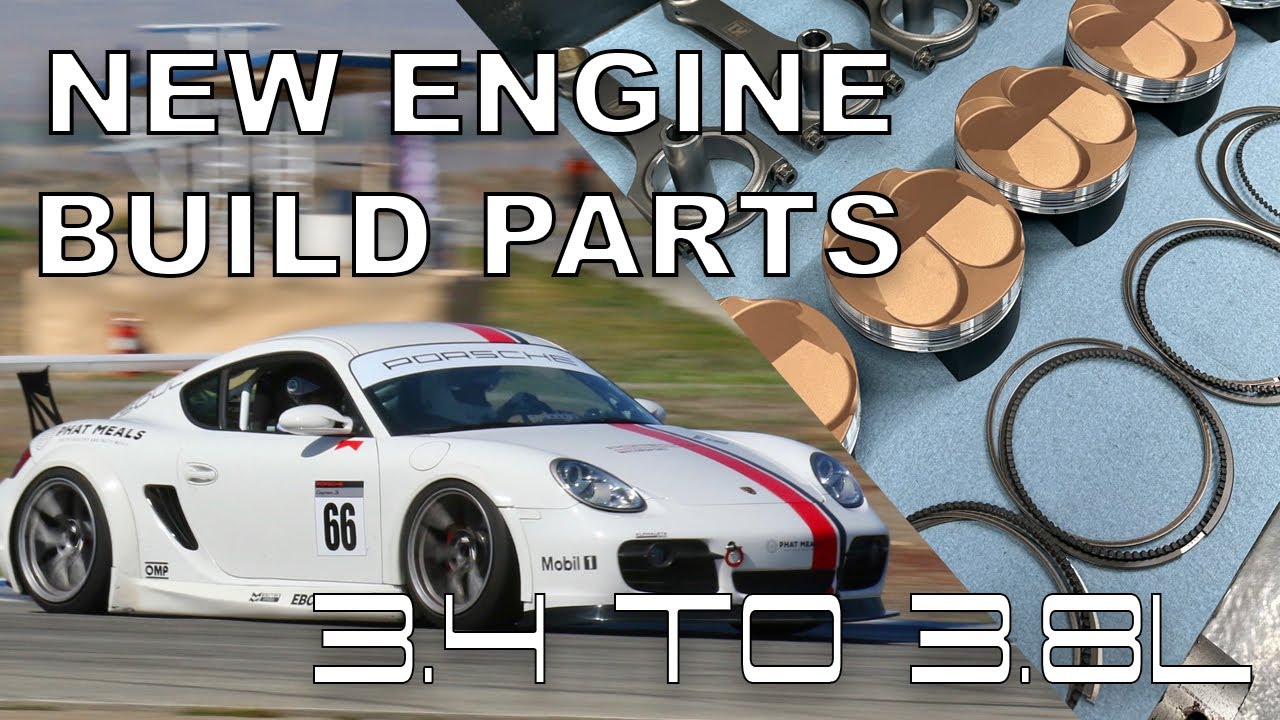 BUILDING A CRAZY 987 CAYMAN 3.4 to 3.8L HIGH COMPRESSION RACE ENGINE