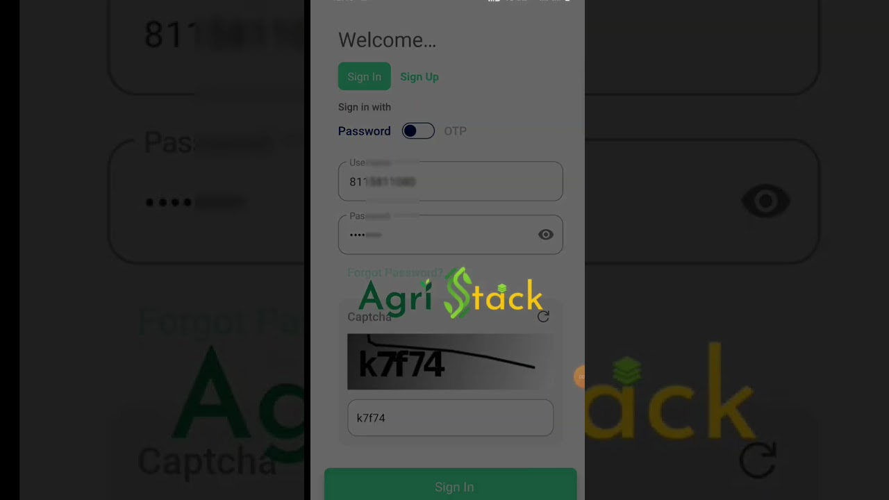 Farmer registry login problem | Kisan registry app login problem