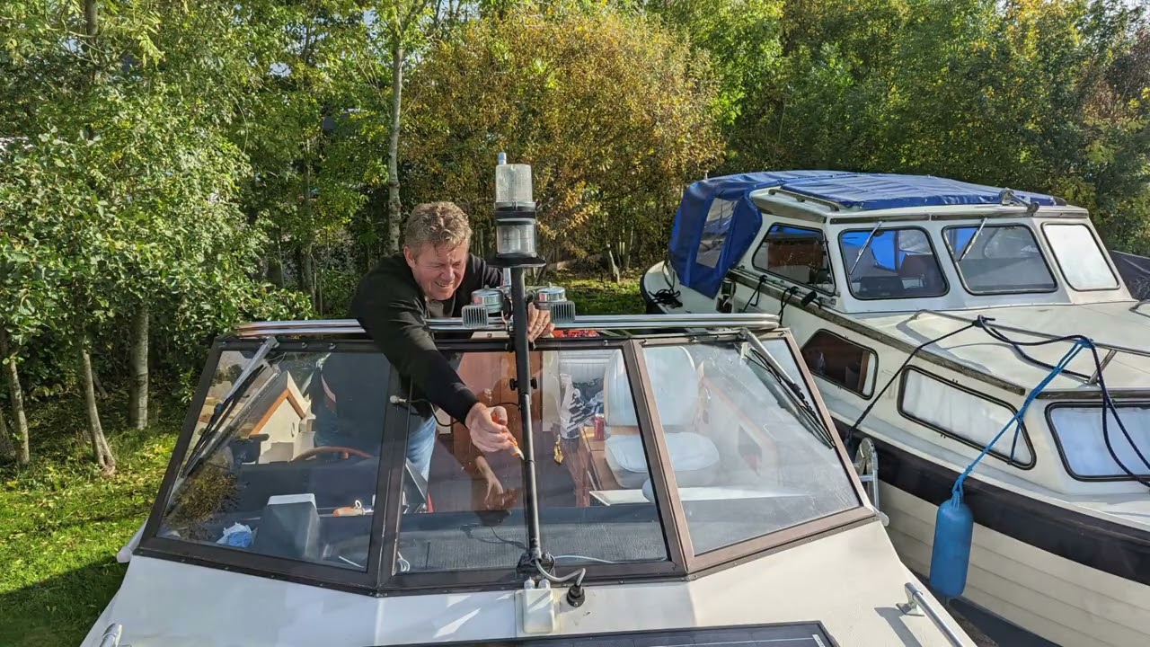 De boot klaarmaken voor de winter