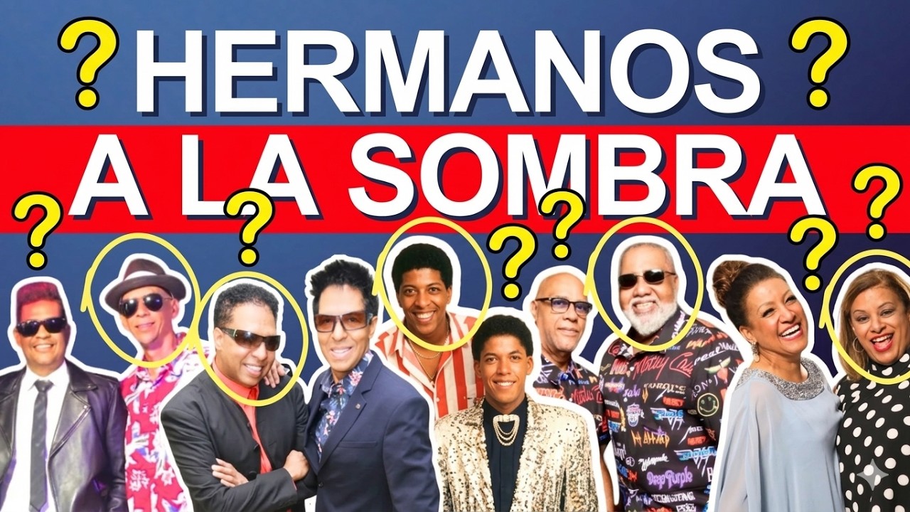 Merengueros Exitosos y sus Hermanos: ¿Por qué unos brillaron y otros no?