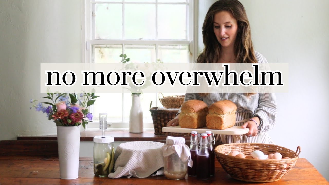 Rhythms in my kitchen that make real food easier (simplify from scratch cooking)