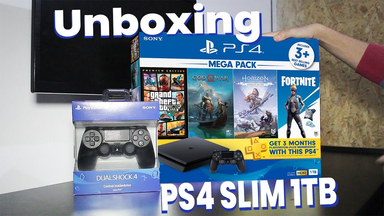 Unboxing ps4 slim MEGA PACK PERÚ 2024 !! - OFERTA !!