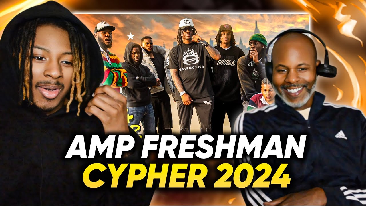 DAD REACTS TO AMP FRESHMAN CYPHER 2024