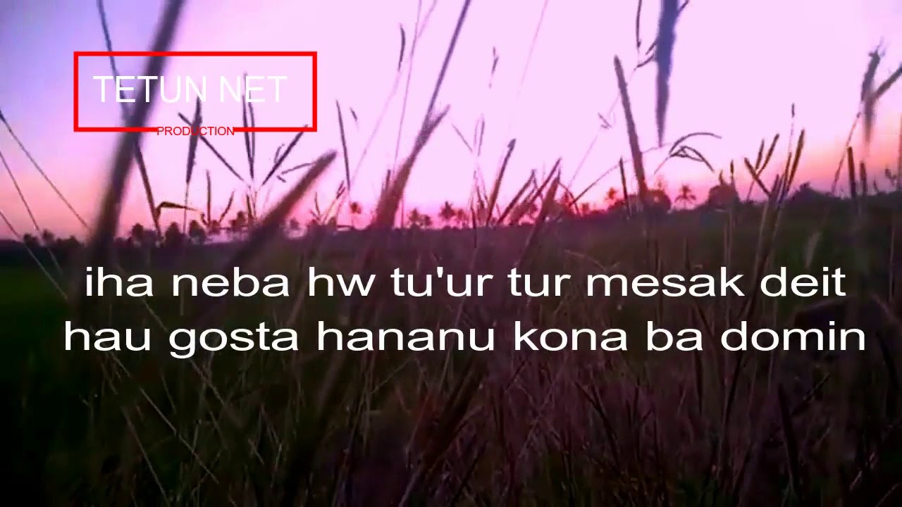 LAGU PERSAHABATAN  - TIMOR LESTE  -