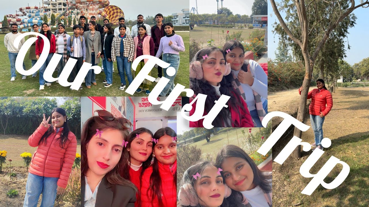 Trip gone crazy with friends and teachers ♥️🫰🧳🌸#trip #masti #lifeisbutadream 