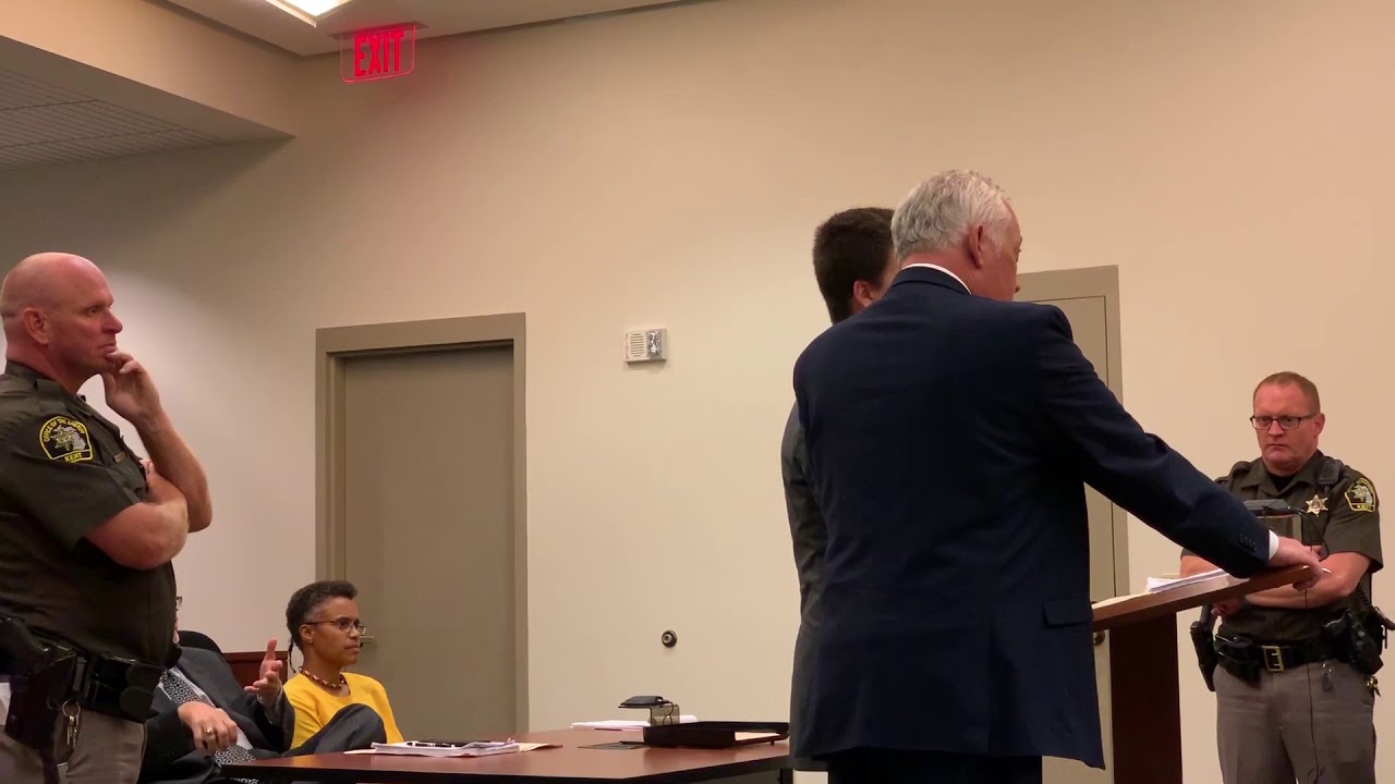 Judge and victim address ethnic intimidation
