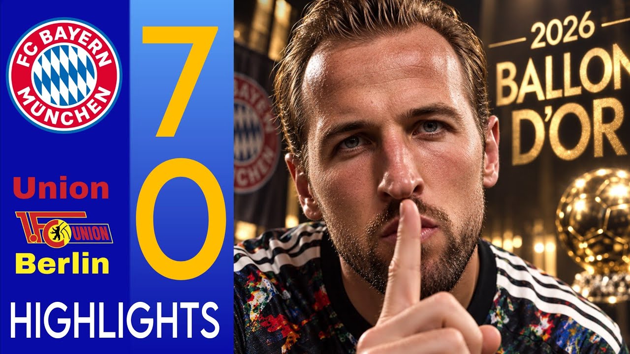 FC Bayern Munich vs Union Berlin Highlights (7-0)  MICHAEL OLISE HAT-TRICK & HARRY KANE DOUBLE! 