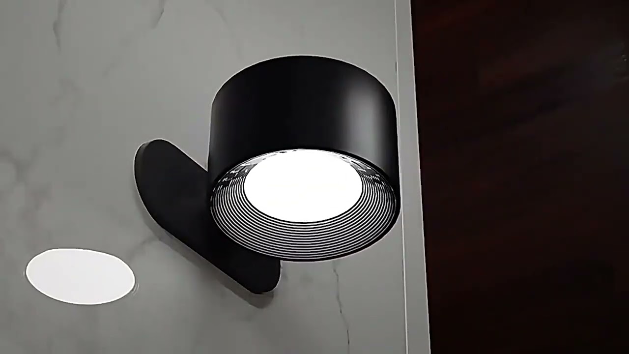 87526  LEDライト 充電ブラケットライト 360° 調光