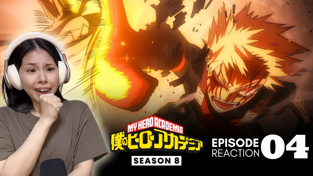 บาคุโก VS อฟว. ยกสุดท้าย! | My Hero Academia Season 8 Episode 4 | Thai Reaction