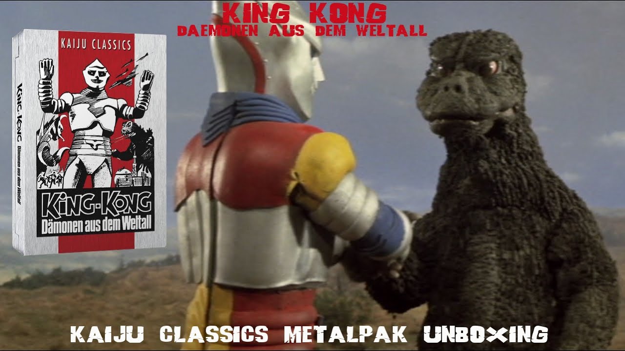 King Kong - Dämonen aus dem Weltall - Kaiju Classics Metalpak Unboxing