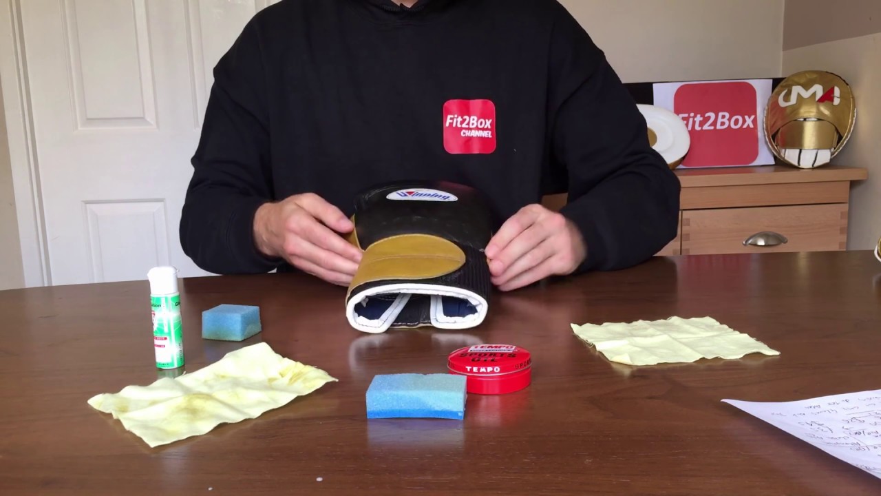 HOW TO USE WINNING BOXING GLOVE MAINTENANCE KIT