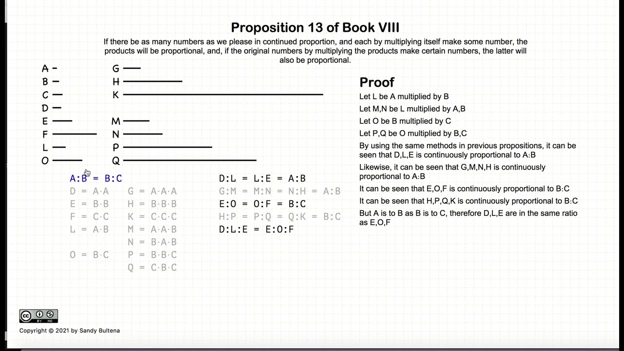 Euclid's Elements - Book 8, Proposition 13