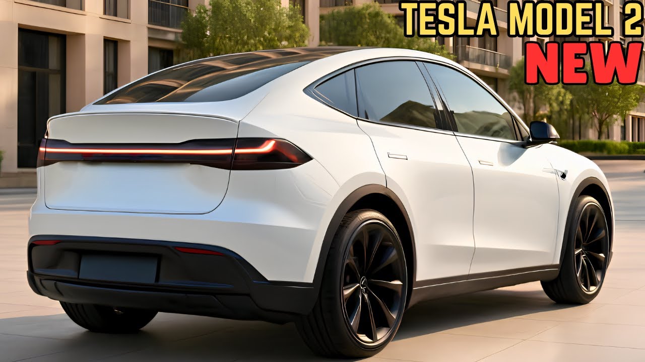 Представлена ​​Tesla Model 2 2026 года &mdash; это переворот на рынке электромобилей &mdash; полный анализ ди...