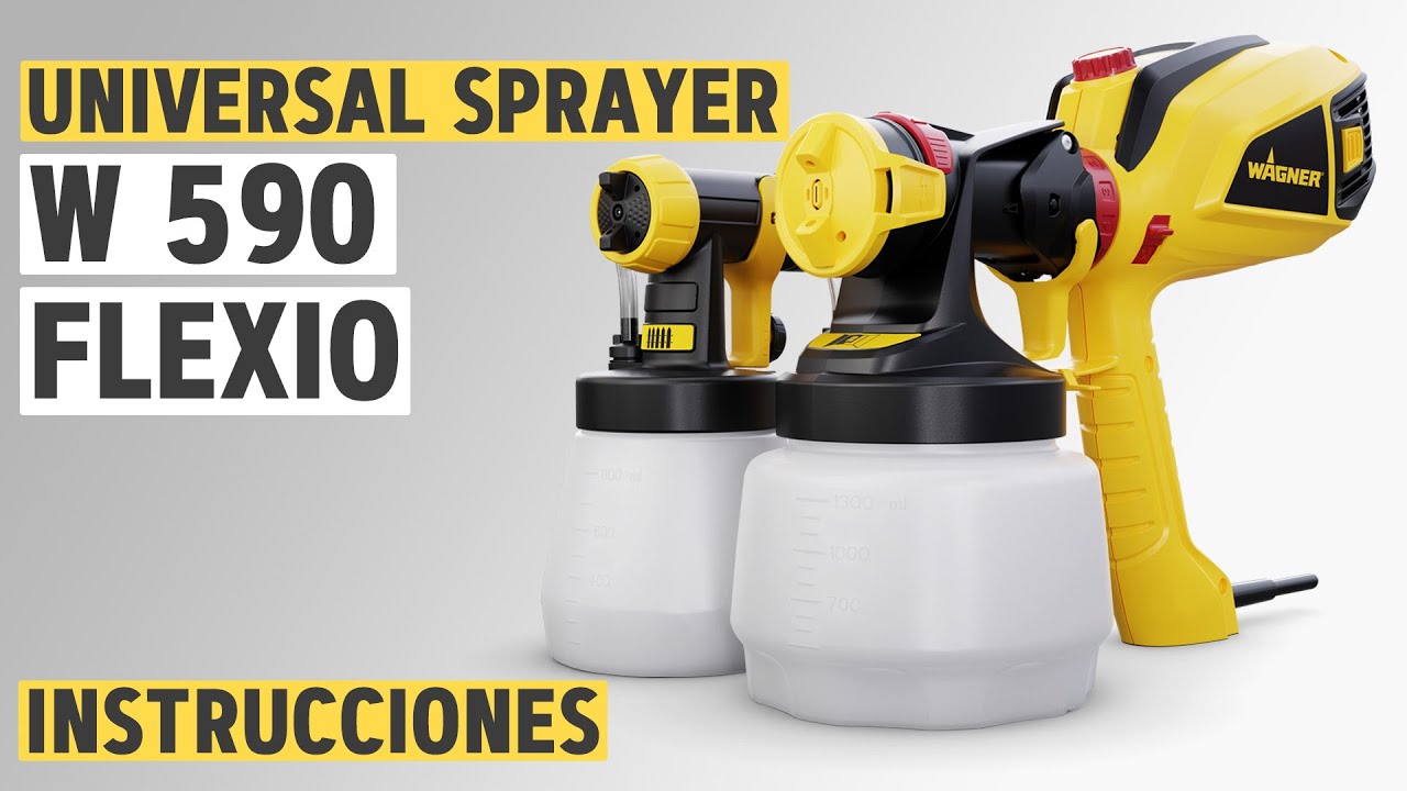 WAGNER Universal Sprayer W 590 FLEXiO | Instrucciones