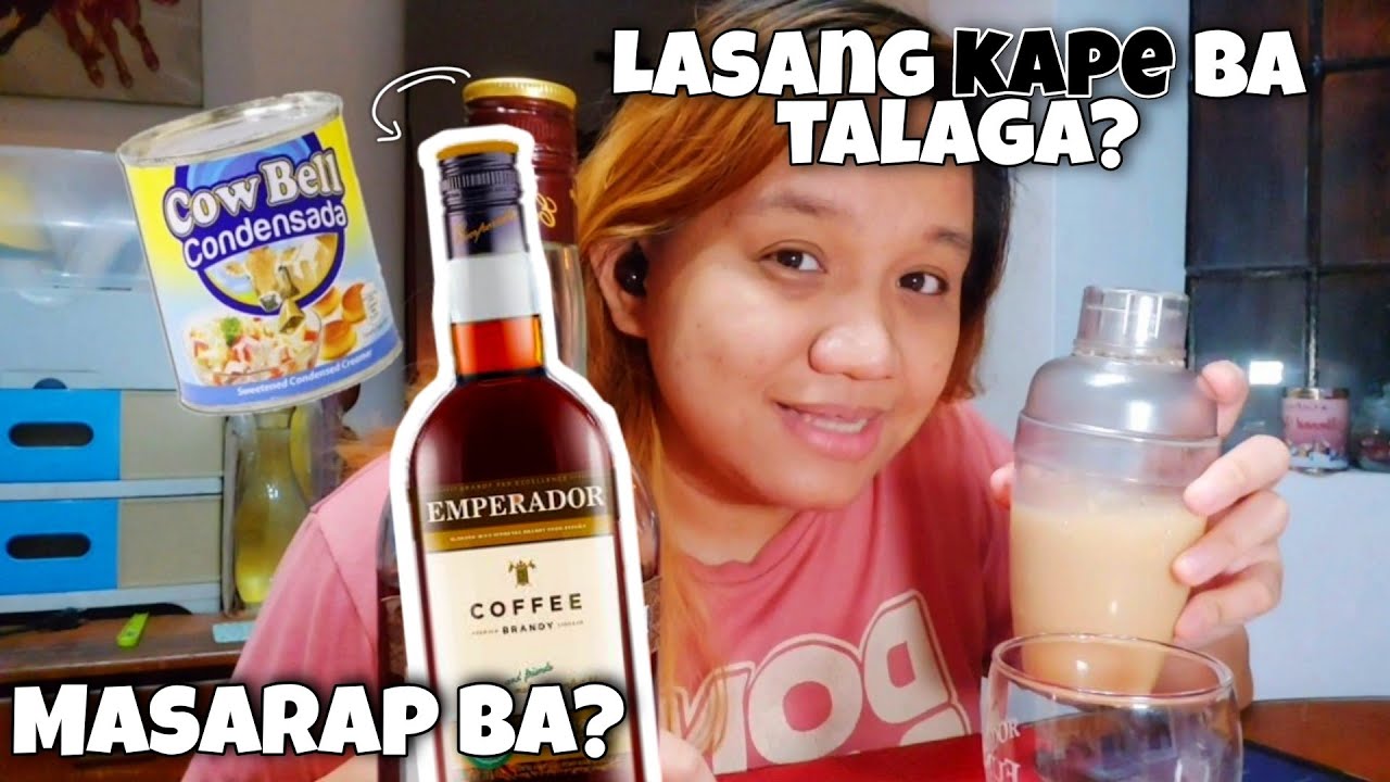 EMPERADOR COFFEE BRANDY |  Taste Test (ALAK PA MORE!) | In Gems eyes