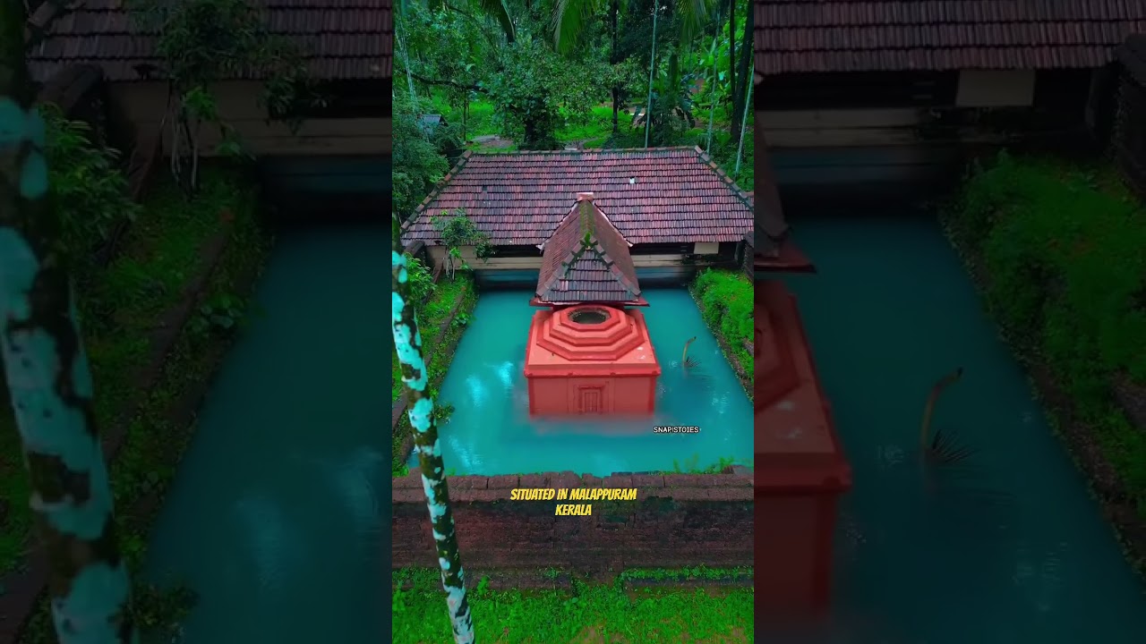 Water temple in kerala | 3000 year old shiva temple #kerala #temple #watertemple #viral #trending