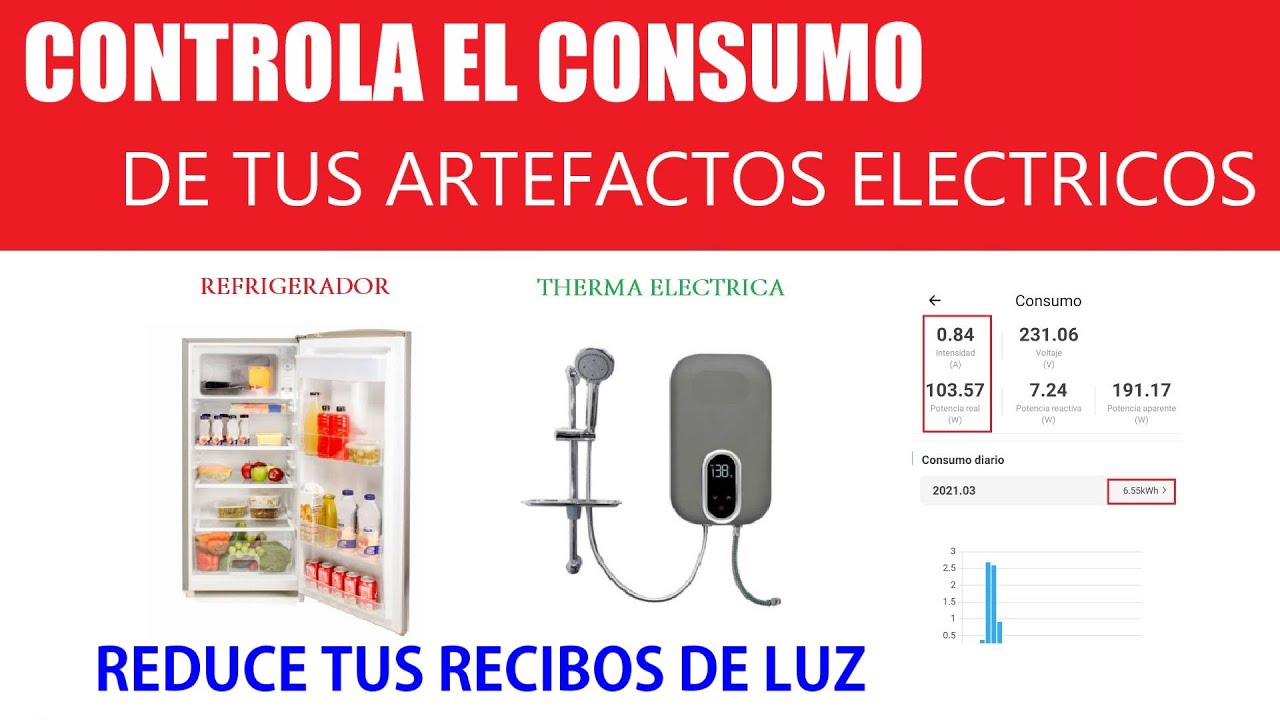 ✅ COMO CONTROLAR EL CONSUMO DE TUS ARTEFACTOS ELECTRICOS Y AHORRAR EN TU FACTURA ELECTRICA