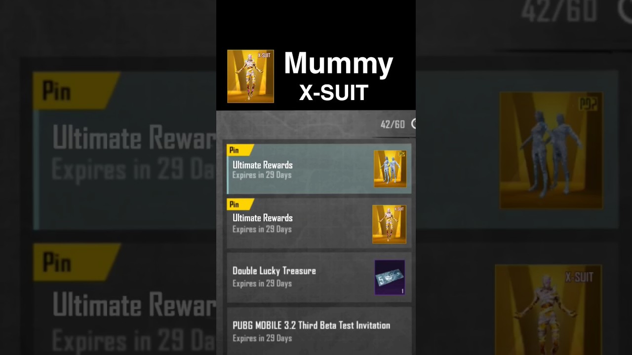 New Mummy X-Suit 😱