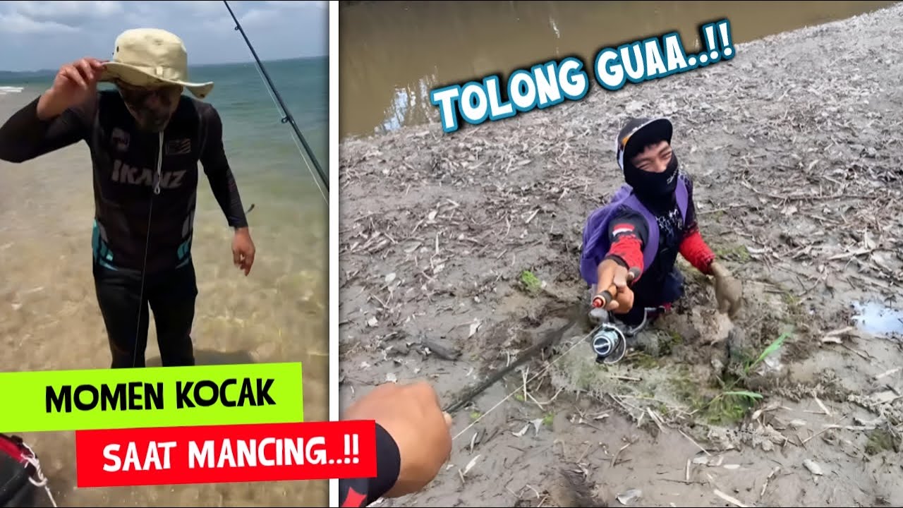 MANCING PERKARA..!! Deretan Momen KocakYang Terjadi Saat Mancing #3