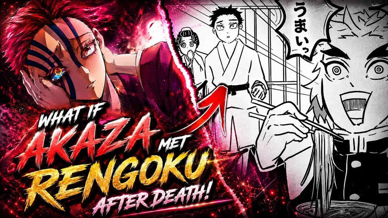 Akaza Meets Rengoku in Heaven || Demon Slayer Fan Manga