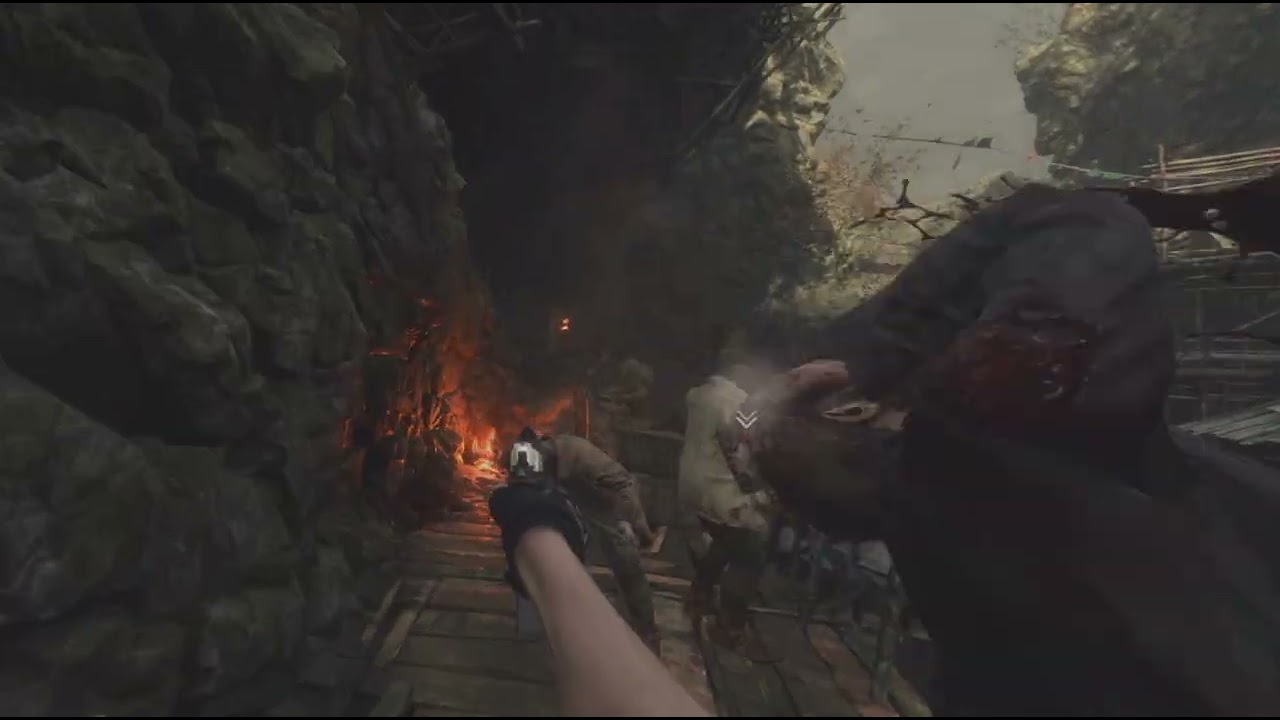 Resident Evil 4 PSVR2 Village 