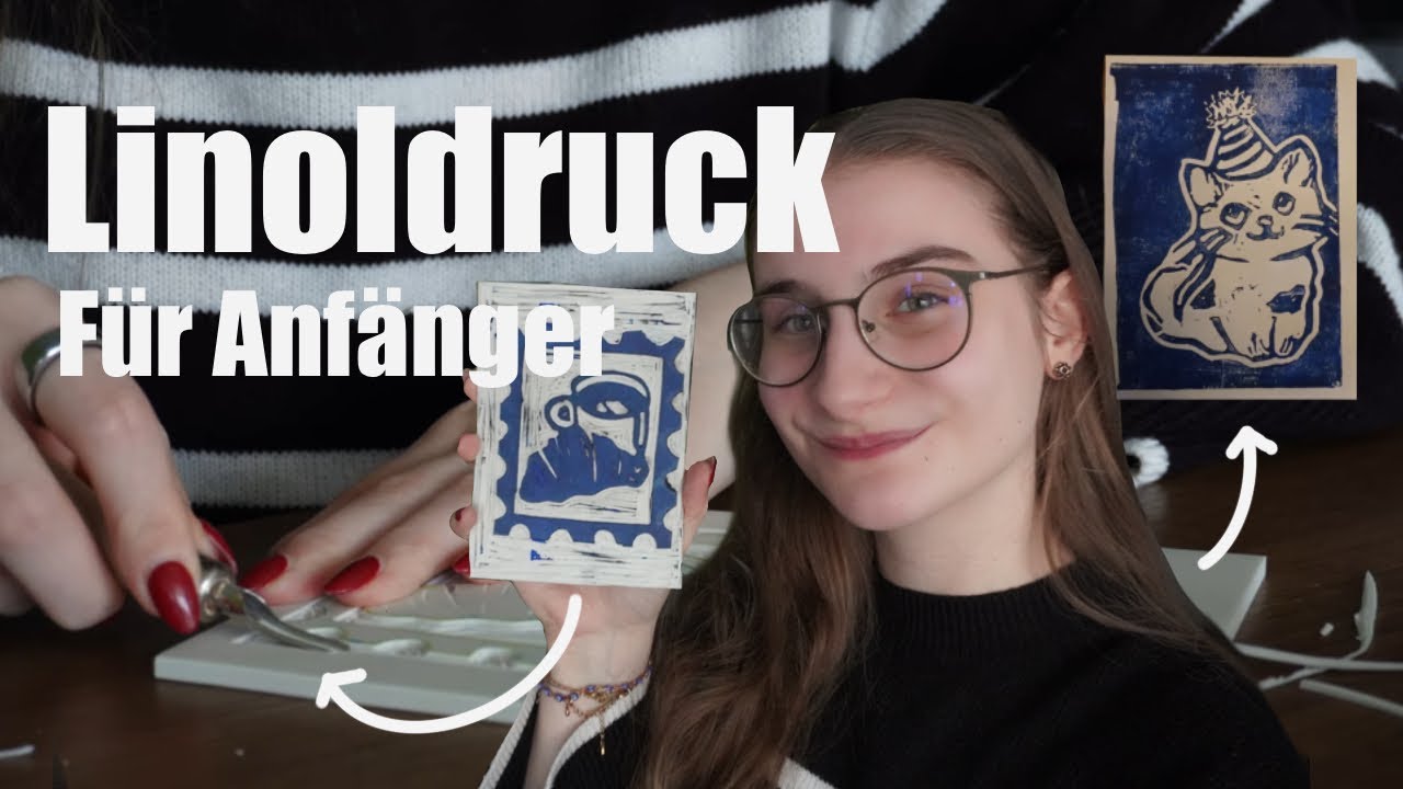 Linoldruck für Anfänger (und warum du es lieben wirst)🎨