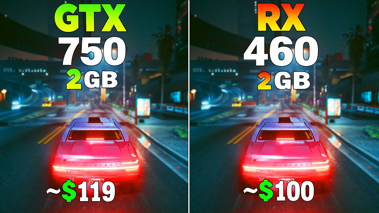 GTX 750 Vs RX 460 - Test in 11 Games