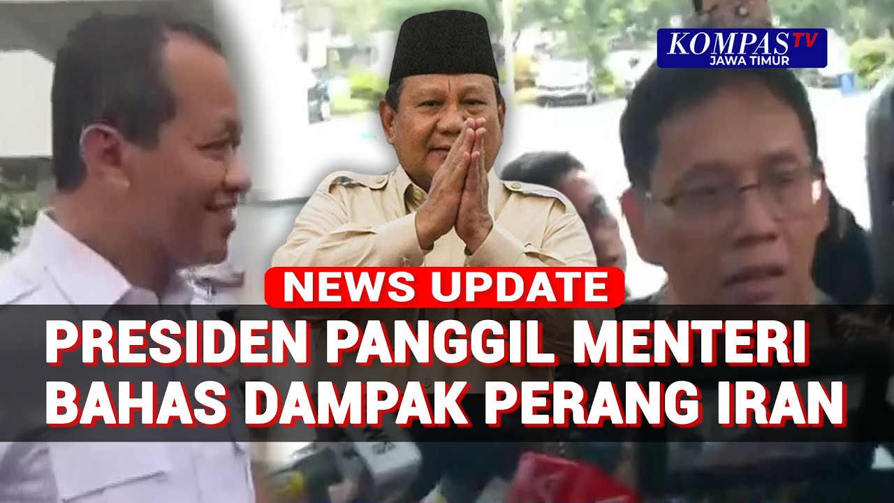 Presiden Prabowo Panggil Menteri Bahas Dampak Perang Iran vs AS-Israel
