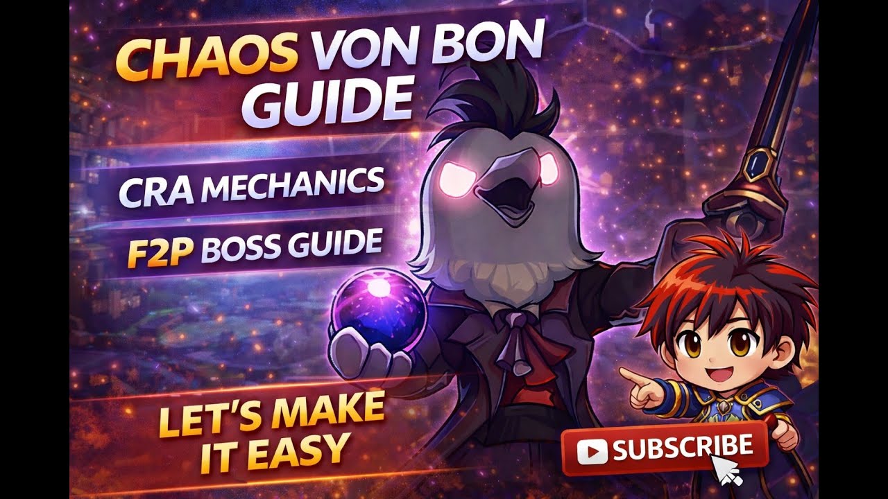 Chaos Von Bon Boss Guide 2026 | MapleStory N F2P Friendly