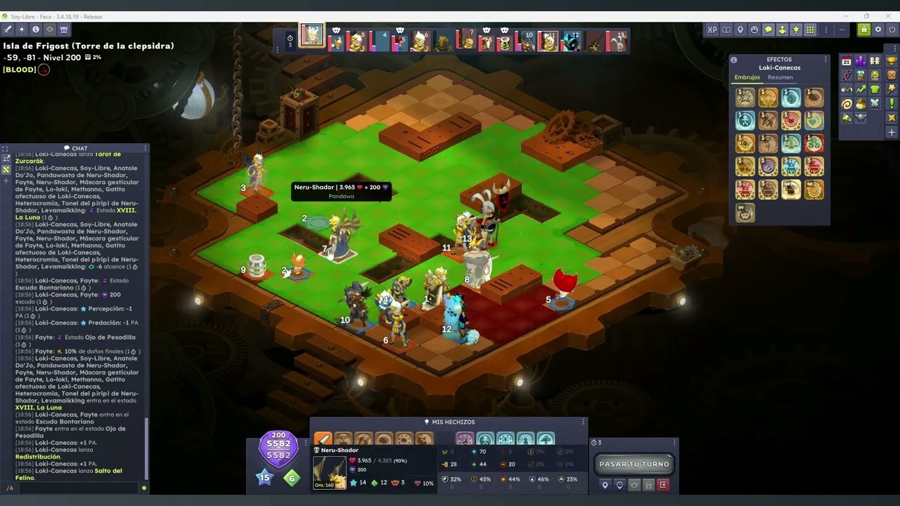 defensa random mientras trabajo dofus talkasha #125 pvp 5 vs 5