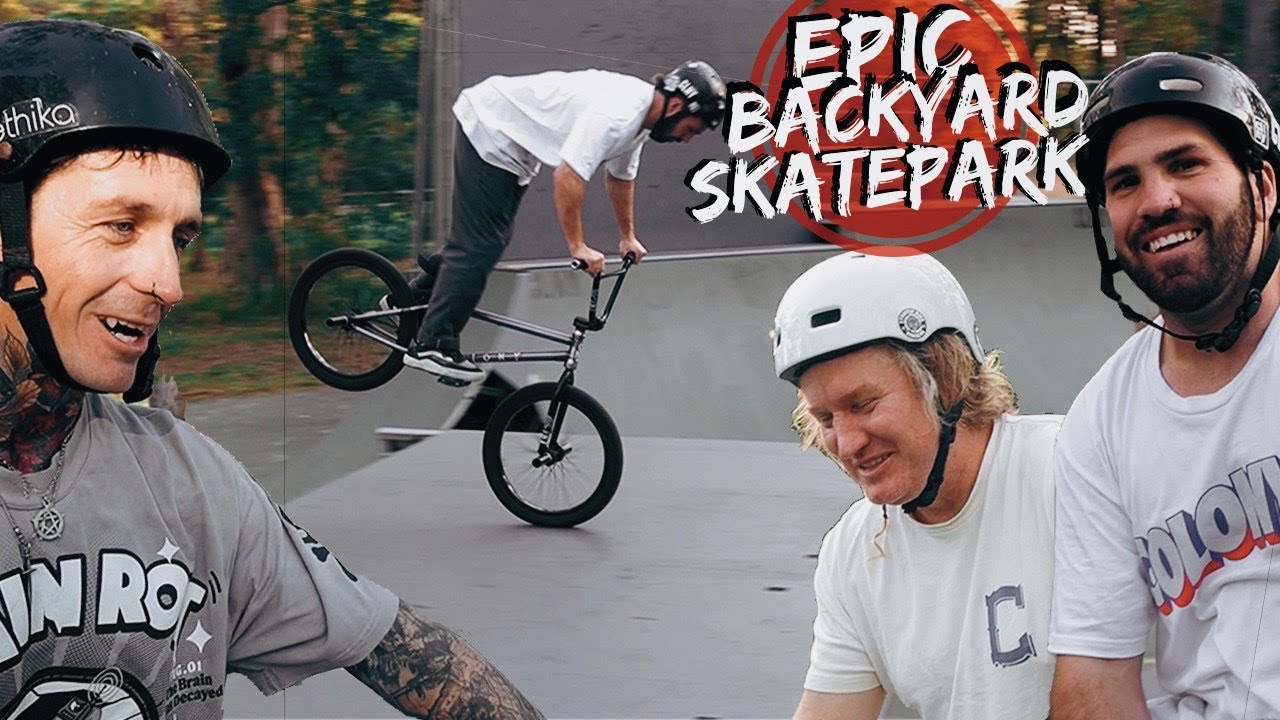 THE BEST BACKYARD SKATEPARK EVER?