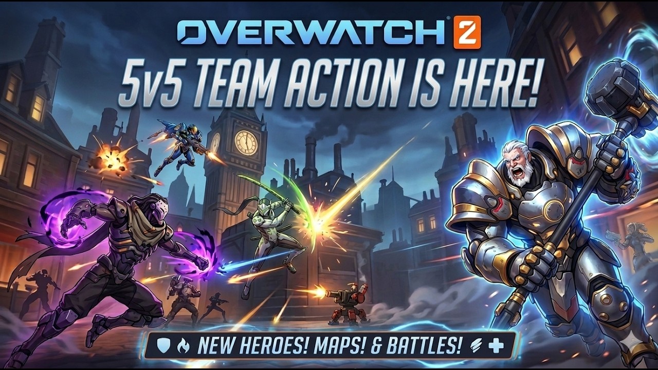 Overwatch لعبة الغباء الأصطناعي
