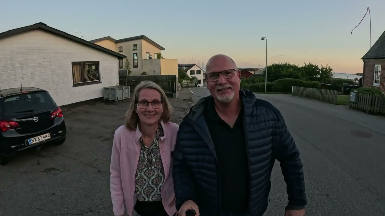 Henrik & Mette på Sporet i Rødvig havn